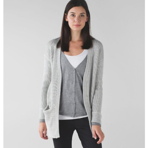 Lululemon Gray Vestigan - Picture 2 of 8